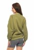 MijaCulture - 3 in 1 light super soft maternity and nursing sweatshirt Olivia M019 Green